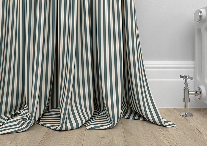 The British Stripe Co. Catherine, Teinbridge No.3 - Made to Measure Curtains - Image 6